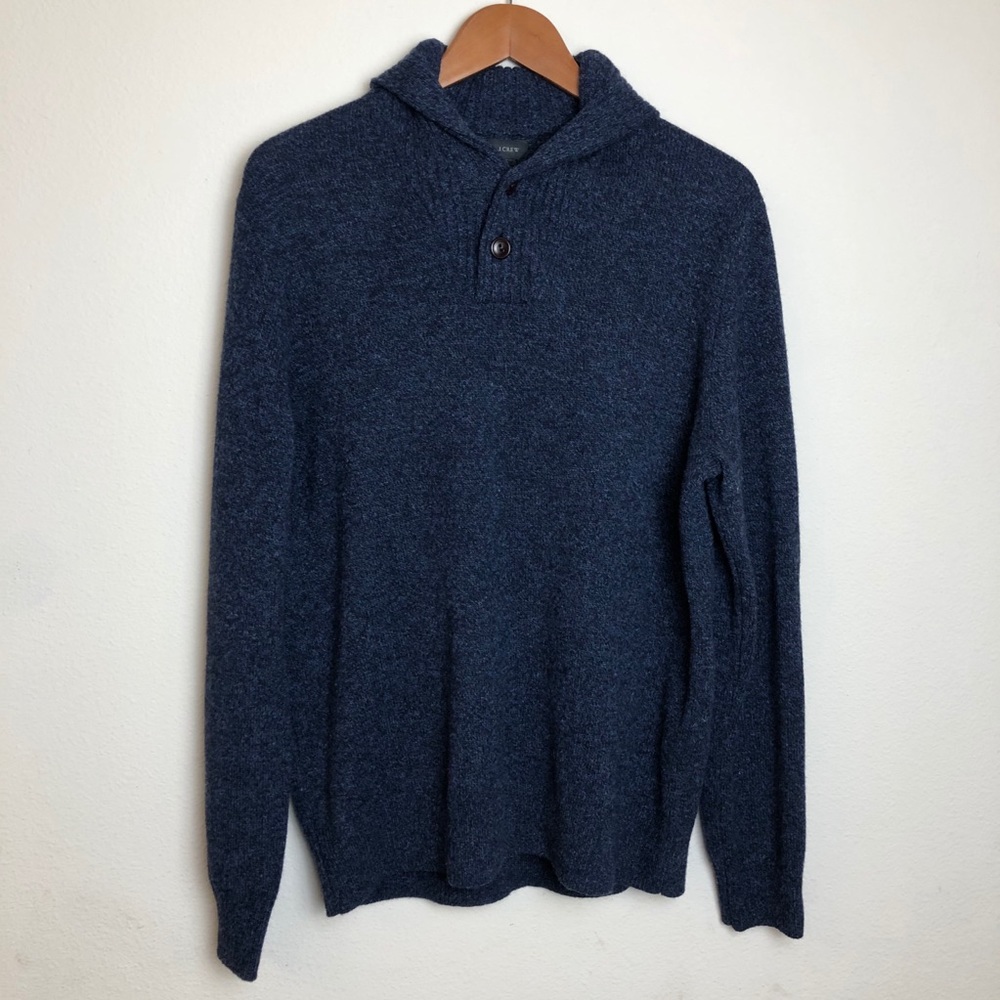 NWT J. Crew Men’s 100% Lambswool Large Sweater